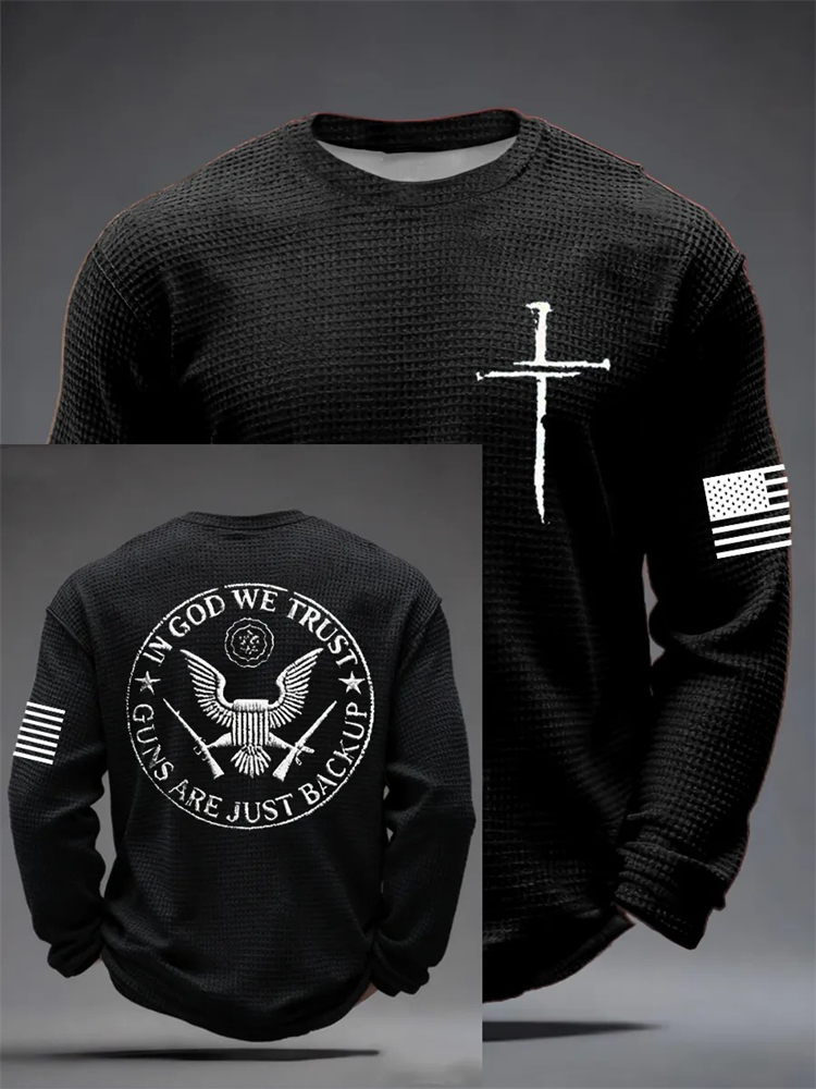 3D Printing Custom - Fall 2026 Men's Long-Sleeve 3D Cross