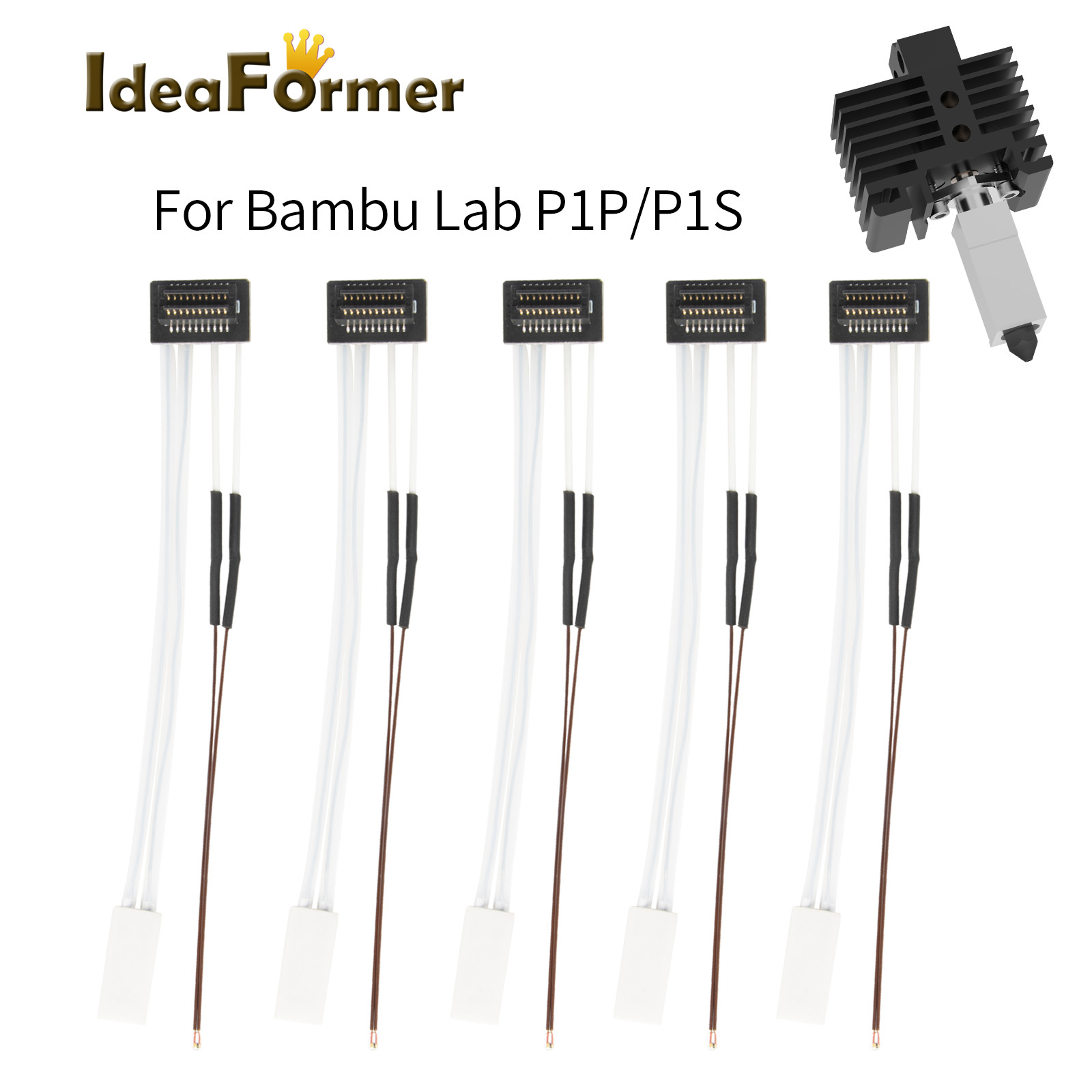 3D Printing Bambu Lab - Thermistor For Bambu Lab P1P Heating