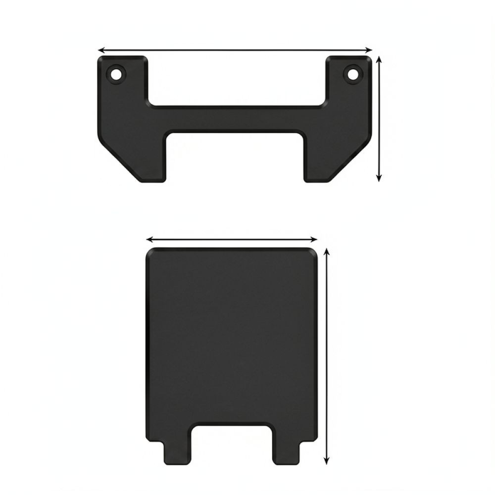 3D Printing Bambu Lab - CNC Machined Metal Deflector For Bambu