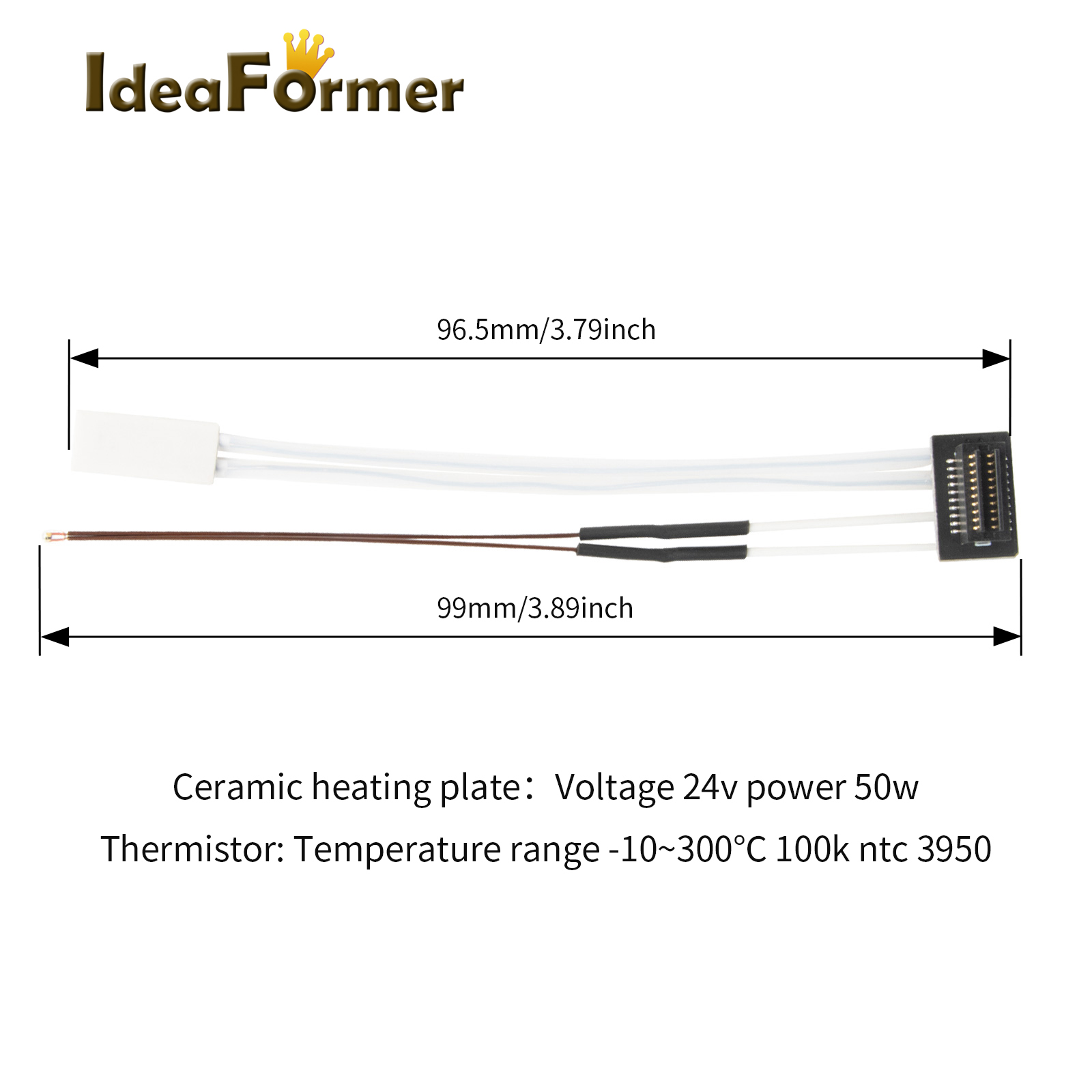 Thermistor For Bambu Lab P1P H - đánh giá và giá 3D Printing Bambu Lab